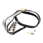 Double Removable Anal Plug Chastity Belt - Image 3