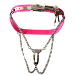 Y Stainless Steel Female Covert Palms Chastity Belt
