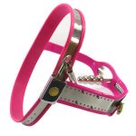 Chastity Belt with One Locking Vaginal Plug - Image 5