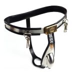 Male Full Body Chastity Belt Kit - 3 Pcs - Image 3