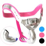 T4 Y Style Bent Cage Chastity Belt - Image 6