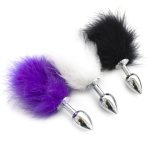 Bunny Tail Metal Anal Plug - Image 6