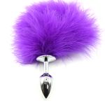 Bunny Tail Metal Anal Plug - Image 5