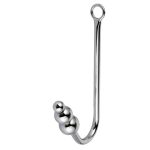Three Ball Steel Anal Hook - Image 6