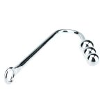 Three Ball Steel Anal Hook - Image 5