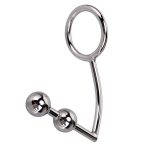 Ass Hook with Ring - Double Ball - Image 6