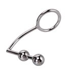 Ass Hook with Ring - Double Ball - Image 3