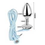 Electro Sex Steel Butt Plug - Image 3