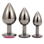 Secret Shine Metal Butt Plug Gun Colour - Image 6