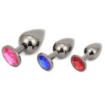 Secret Shine Metal Butt Plug Gun Colour - Image 7