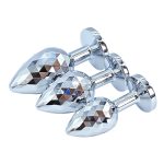 Smooth Diamond Jewelry Butt Plug