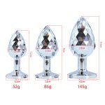 Smooth Diamond Jewelry Butt Plug - Image 2