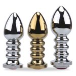 Screw Golden Anal Beads - Image 3