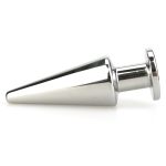 Master Series Steel Pinnacle Large Anal Plug - Image 2