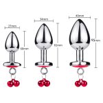 Jeweled Anal Plug with Bell - Image 5