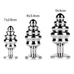 Thread  Metal Plated Jeweled Butt Plug - Image 11