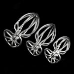 Hollow Stainless Steel Heart Anal Plug - Image 6