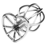 Hollow Stainless Steel Heart Anal Plug - Image 11