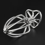 Hollow Stainless Steel Heart Anal Plug - Image 5