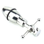 Master Series Trillium Steel Locking Anal Plug - Image 2