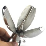 Master Series Trillium Steel Locking Anal Plug - Image 3