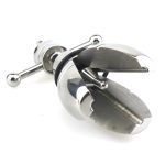 Master Series Trillium Steel Locking Anal Plug - Image 5