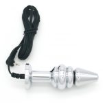 Bipolar Metal Electric Shock Butt Plug- B - Image 3