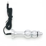 Bipolar Metal Electric Shock Butt Plug- D - Image 3