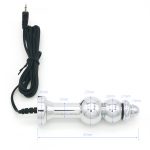 Bipolar Metal Electric Shock Butt Plug- D - Image 4