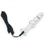 Bipolar Metal Electric Shock Butt Plug- F - Image 3