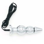 Bipolar Metal Electric Shock Butt Plug- H - Image 2