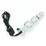 Bipolar Metal Electric Shock Butt Plug- J - Image 3