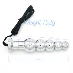 Bipolar Metal Electric Shock Butt Plug- N - Image 4