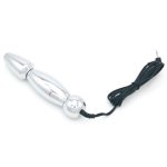 Bipolar Metal Electric Shock Butt Plug- U - Image 2