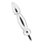 Bipolar Metal Electric Shock Butt Plug- U - Image 4
