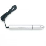 Bipolar Metal Electric Shock Butt Plug- V - Image 2