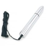 Bipolar Metal Electric Shock Butt Plug- V - Image 3