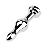 Silver Color Advanced Aluminum Butt Plug