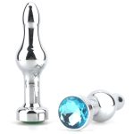 Silver Color Advanced Aluminum Butt Plug - Image 4