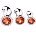 Metal Diamond Prostate Butt Plug - Image 2