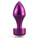 Aluminium Butt Plug With Diamond - Colorful - Image 8