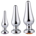 Stainless Steel Heavy Anal Plug - Image 6
