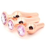 Gleaming Butt Plug Rose Gold - Image 8