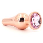 Gleaming Butt Plug Rose Gold - Image 4