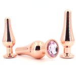 Gleaming Butt Plug Rose Gold - Image 5