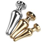 Stainless Steel Heavy Anal Plug - Image 4