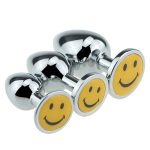 Smiling Face Stainless Steel Anal Plug - Image 6