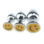 Smiling Face Stainless Steel Anal Plug - Image 5