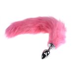 Colorful Fox Tail Stainless steel Butt Plug - Image 10