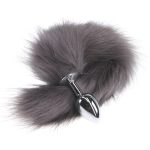 Colorful Fox Tail Stainless steel Butt Plug - Image 13